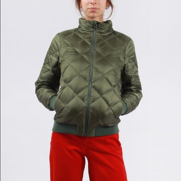 Patagonia Womens Prow Bomber - buffalo green - Picture 3 of 9